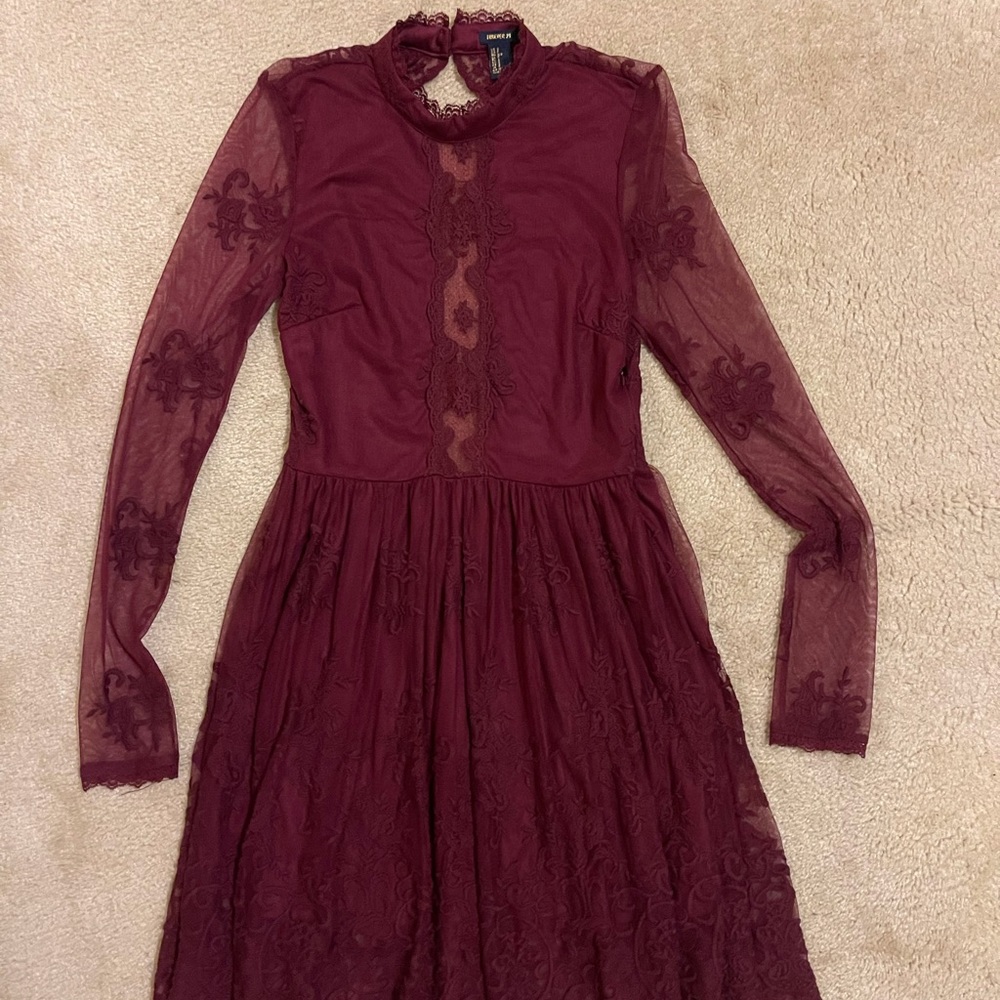 Maroon Formal Dresss